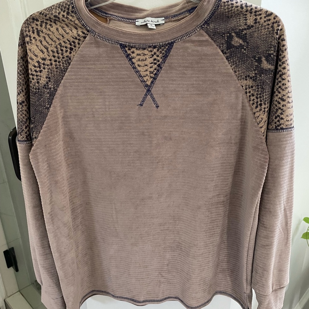 White Birch long sleeve shirt